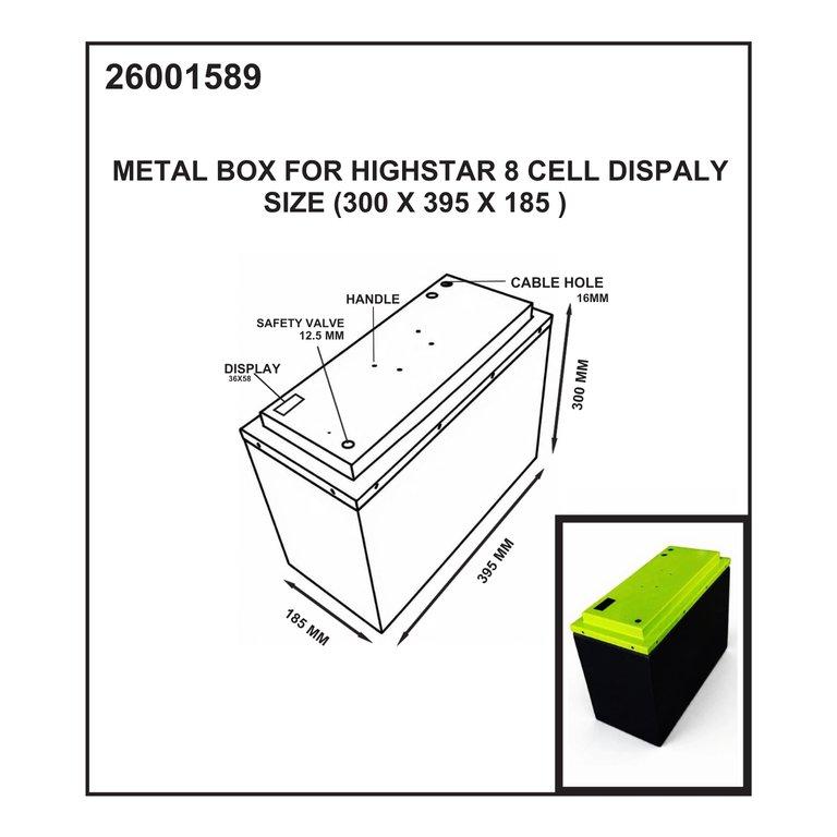Metal Box for Highstar 8 Cell Display (300x395x185 mm) - Image 2